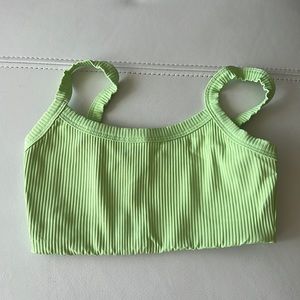 Year of ours light green bra - small
